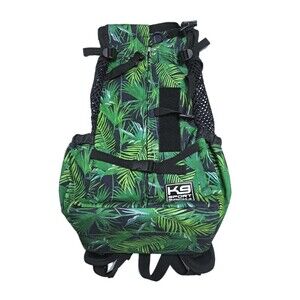 K9 Sport Sack Dog Backpack Medium Tropical Leaf Print Carrier Pup Travel Hiking
